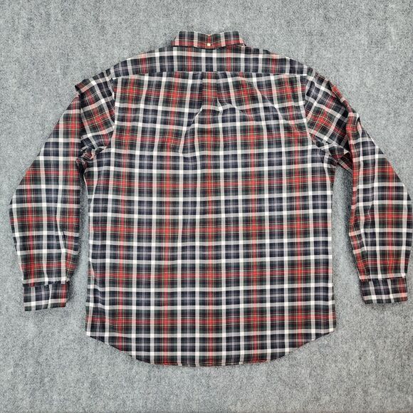 Ralph Lauren Shirt Mens XL Madras Plaid Classic Fit Long Sleeve Button Down - Picture 3 of 16